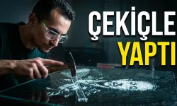 Hobisini Mesleğe Dönüştürdü: Camda Portre Sanatı