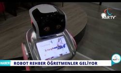 ROBOT REHBER ÖĞRETMENLER GELİYOR