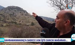 KAHRAMANMARAŞ'A SADECE 5 KM İŞTE CANCIK MAĞARASI