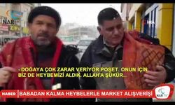 BABADAN KALMA HEYBELERLE MARKET ALIŞVERİŞİ