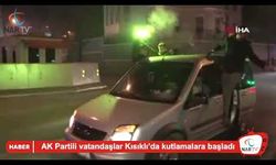 AK Partili vatandaşlar Kısıklı’da kutlamalara başladı