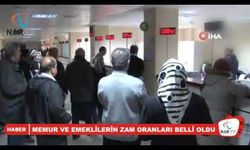 MEMUR VE EMEKLİLERİN ZAM ORANLARI BELLİ OLDU