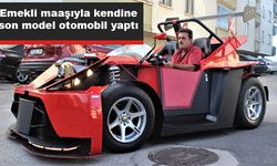 Emekli maaşıyla kendine son model otomobil yaptı