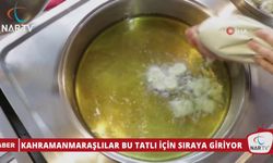 KAHRAMANMARAŞLILAR BU TATLI İÇİN SIRAYA GİRİYOR