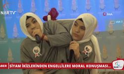 SİYAM İKİZLERİNDEN ENGELLİLERE MORAL KONUŞMASI…