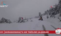 KAHRAMANMARAŞ’TA KAR TEMİZLEME ÇALIŞMALARI