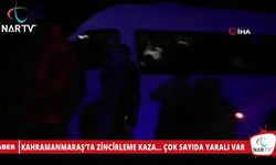 KAHRAMANMARAŞ’TA ZİNCİRLEME KAZA… ÇOK SAYIDA YARALI VAR