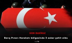 Barış Pınarı Harekatı bölgesinde 3 asker şehit oldu!