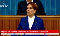 AKŞENER'DEN ERDOĞAN'A: ONURUMUZU KAPILARDA BIRAKTIN GELDİN