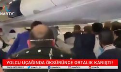 YOLCU UÇAĞINDA KORONAVİRÜS KAVGASI! ÖKSÜRÜNCE ORTALIK KARIŞTI!