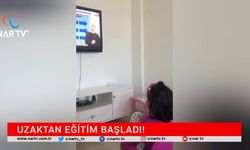 UZAKTAN EĞİTİM BAŞLADI!