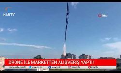 DRONE İLE MARKETTEN ALIŞVERİŞ YAPTI!