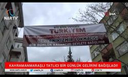 KAHRAMANMARAŞLI TATLICIDAN BİZ BİZE YETERİZ TÜRKİYEM KAMPANYASINA DESTEK!