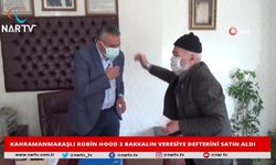 KAHRAMANMARAŞLI ROBİN HOOD 3 BAKKALIN VERESİYE DEFTERİNİ SATIN ALDI