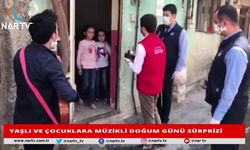 YAŞLI VE ÇOCUKLARA MÜZİKLİ DOĞUM GÜNÜ SÜRPRİZİ