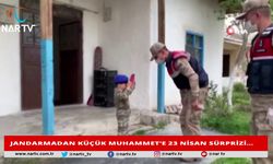 JANDARMADAN KÜÇÜK MUHAMMET’E 23 NİSAN SÜRPRİZİ…