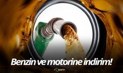 Benzin ve motorine indirim!