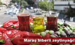 Maraş biberli zeytinyağı