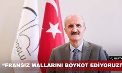 “FRANSIZ MALLARINI BOYKOT EDİYORUZ!”