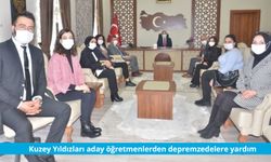 Kuzey Yıldızları aday öğretmenlerden depremzedelere yardım