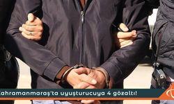 Kahramanmaraş'ta uyuşturucuya 4 gözaltı!
