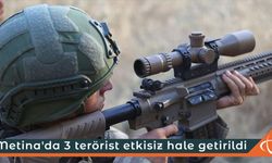Metina'da MİT operasyonu: 3 terörist etkisiz hale getirildi