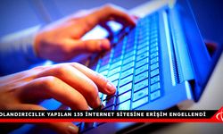 Dolandırıcılık yapılan 135 internet sitesine erişim engellendi