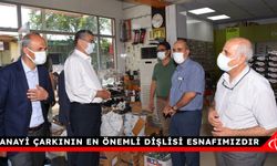 SANAYİ ÇARKININ EN ÖNEMLİ DİŞLİSİ ESNAFIMIZDIR