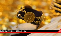 Çeyrek altın 810 lira oldu