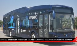 Elektrikli otobüsler Türkiye'de ilk kez Samsun'da: Bakan Varank hizmete sunacak