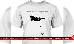 Kabil'deki tahliye skandalında uçaktan düşen Afganları ABD'de tişört yaptılar