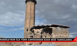 Anadolu'nun ilk Türk camisinden ezan sesi yankılandı