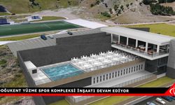 Doğukent Yüzme Spor Kompleksi İnşaatı   Devam Ediyor