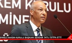 Merkez Hakem Kurulu Başkanı Serdar Tatlı istifa etti