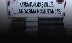 Kahramanmaraş'ta 132 karton kaçak sigara ele geçirildi