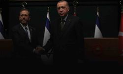 Cumhurbaşkanı Erdoğan İsrail Cumhurbaşkanı Herzog İle Görüştü