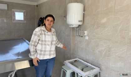 İlginç hırsızlık: Gasilhaneden kefen çaldılar.