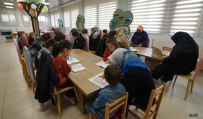 Pusula Maraş'tan çocuklara yönelik renkli atölye