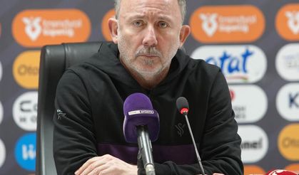 Sergen Yalçın: "Mağlubiyetle ayrıldığımız için üzgünüz"