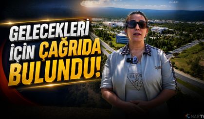 Öğrenciler, gelecekleri için çağrıda bulundu.