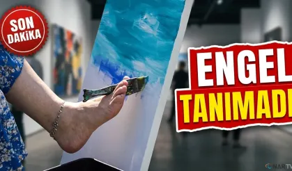 Ayaklarıyla hayata tutundu, eserleri sınırları aştı