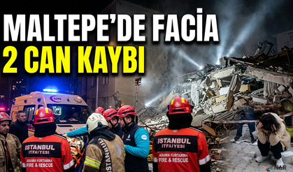 Maltepe’de Bina Çöktü!