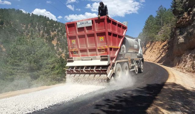 Kazandere – Kaleboynu Grup Yolu Büyükşehir’le Yenilendi