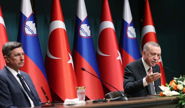 Cumhurbaşkanı Erdoğan'dan Slovenya İle Savunma Sanayinde İş Birliği Mesajı