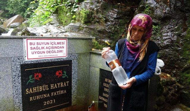 Şifalı diye içilen su 'zehir' çıktı