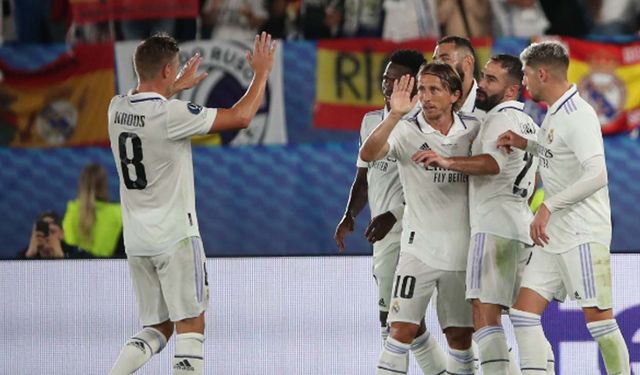 Süper Kupa Real Madrid'in