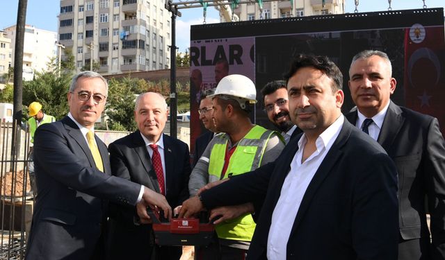 Kahramanmaraş'ta Muhtarlık Hizmet Binasının Temeli Atıldı