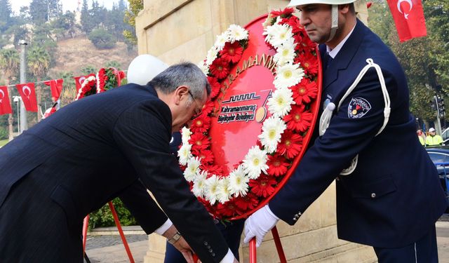 Gazi Mustafa Kemal Atatürk Vefatının Yıl Dönümünde Törenle Anıldı