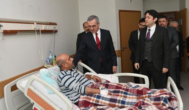 Başkan Güngör’den Şehir Hastanesi’ne Ziyaret