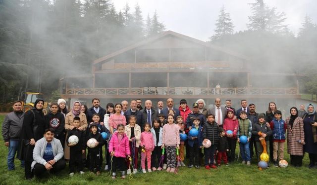 Şehit ve gazi çocuklarına yaylada ara tatil